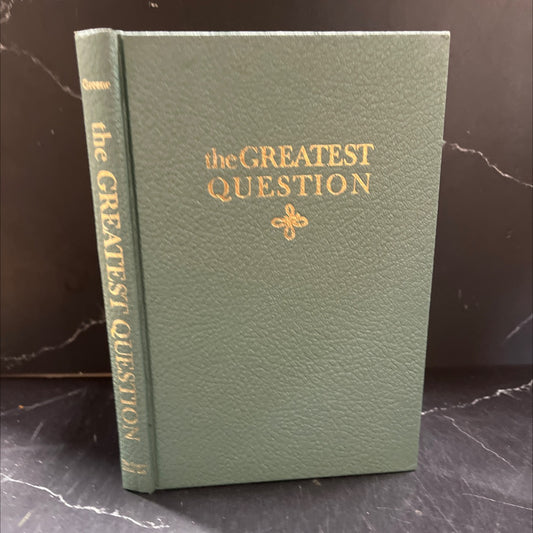 the greatest question book, by oliver b. greene, 1970 Hardcover image 1