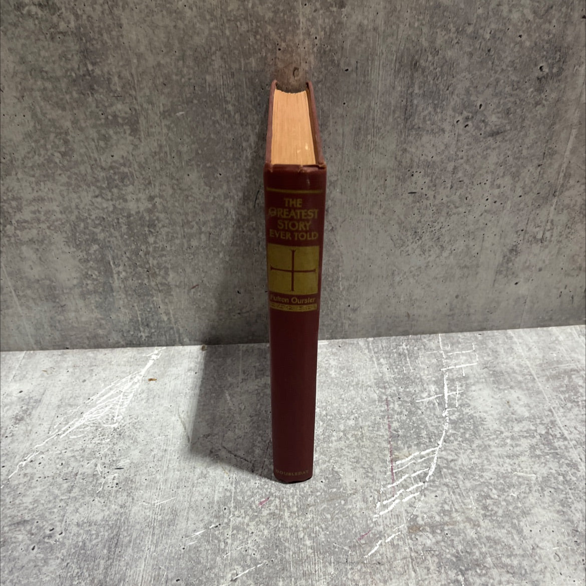the greatest story ever told a tale of the greatest life ever lived book, by fulton oursler, 1949 Hardcover image 4