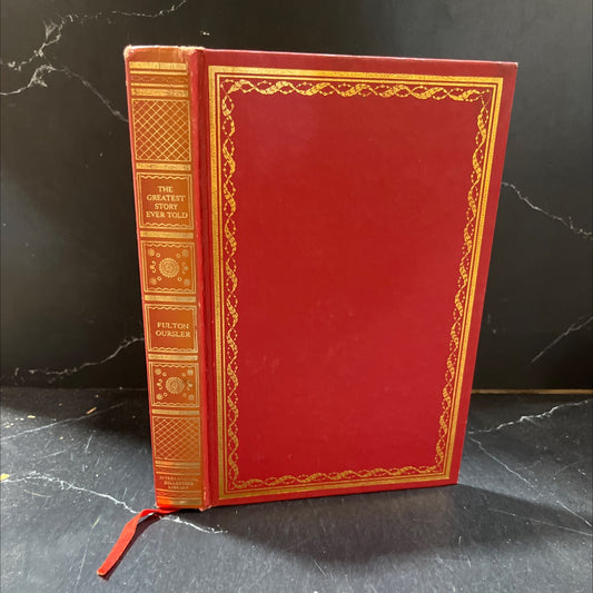 the greatest story ever told a tale of the greatest life ever lived book, by fulton oursler, 1949 Hardcover image 1