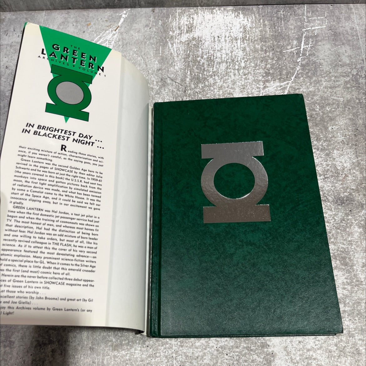 the green lantern archives volume one book, by unknown, 1993 Hardcover image 4