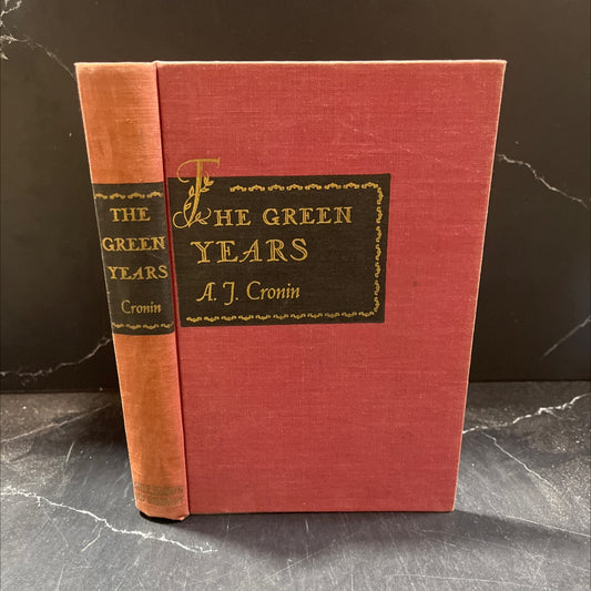 the green years book, by A.J. Cronin, 1945 Hardcover image 1