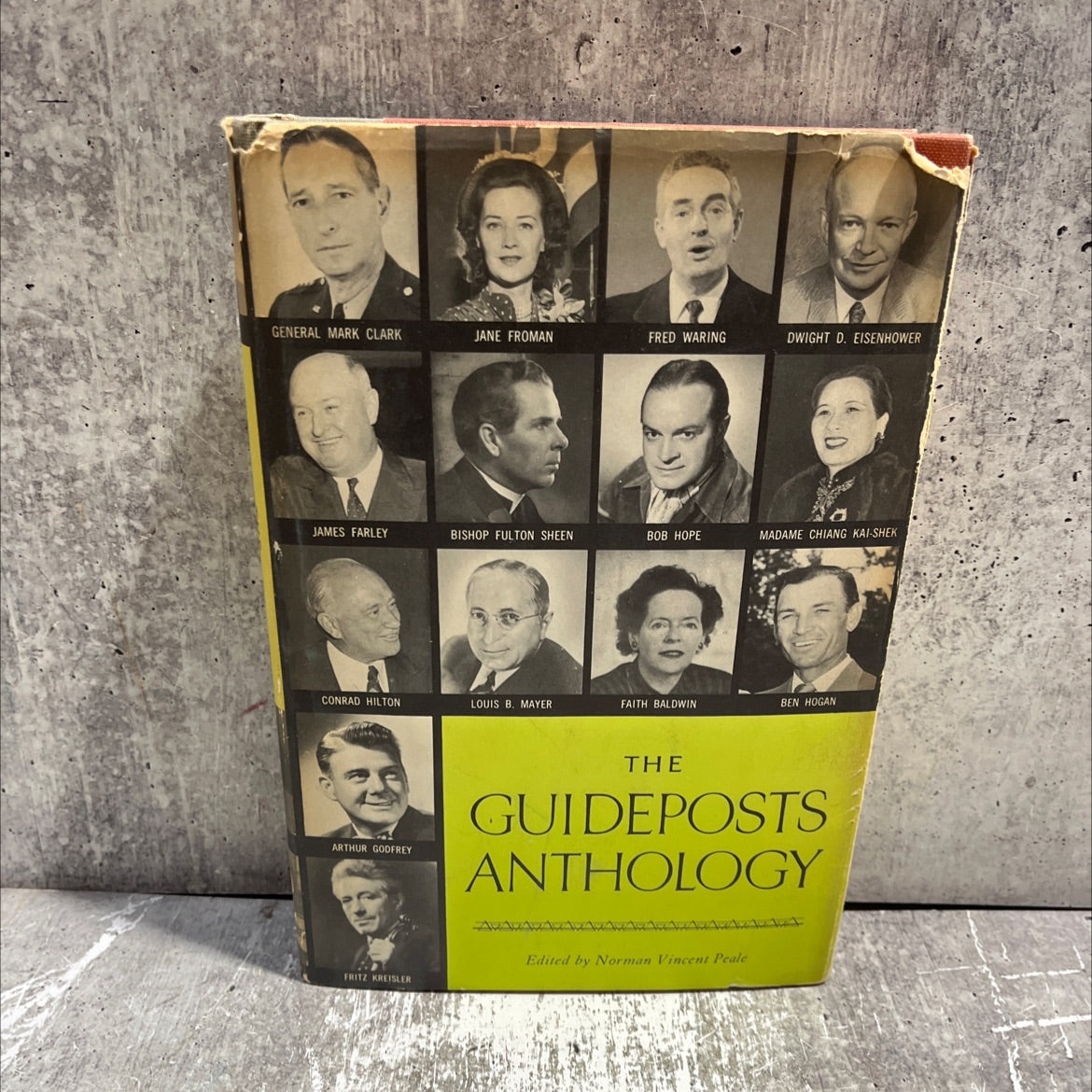 the guideposts anthology book, by Norman Vincent Peale, 1953 Hardcover image 1