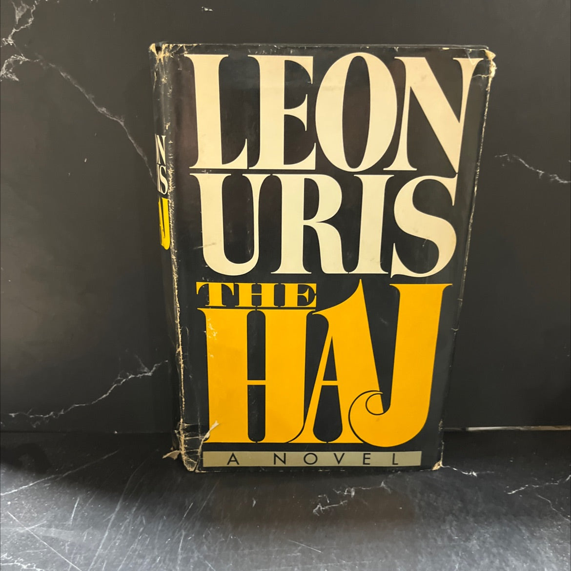 the haj book, by Leon Uris, 1984 Hardcover image 1