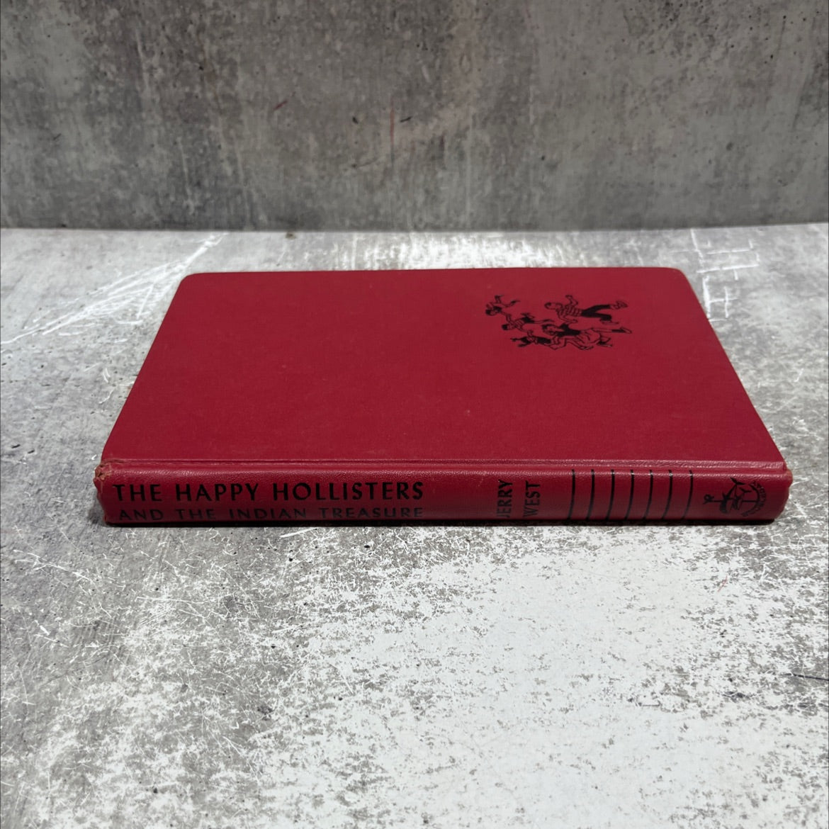 the happy hollisters and the indian treasure book, by jerry west, 1953 Hardcover image 4