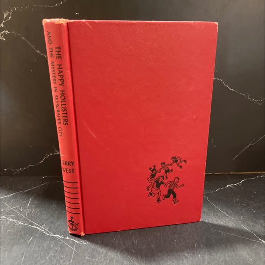 the happy hollisters and the mystery in skyscraper city book, by jerry west, 1959 Hardcover image 1