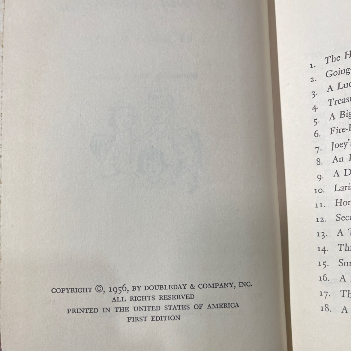 the happy hollisters at pony hill farm book, by jerry west, 1956 Hardcover image 3