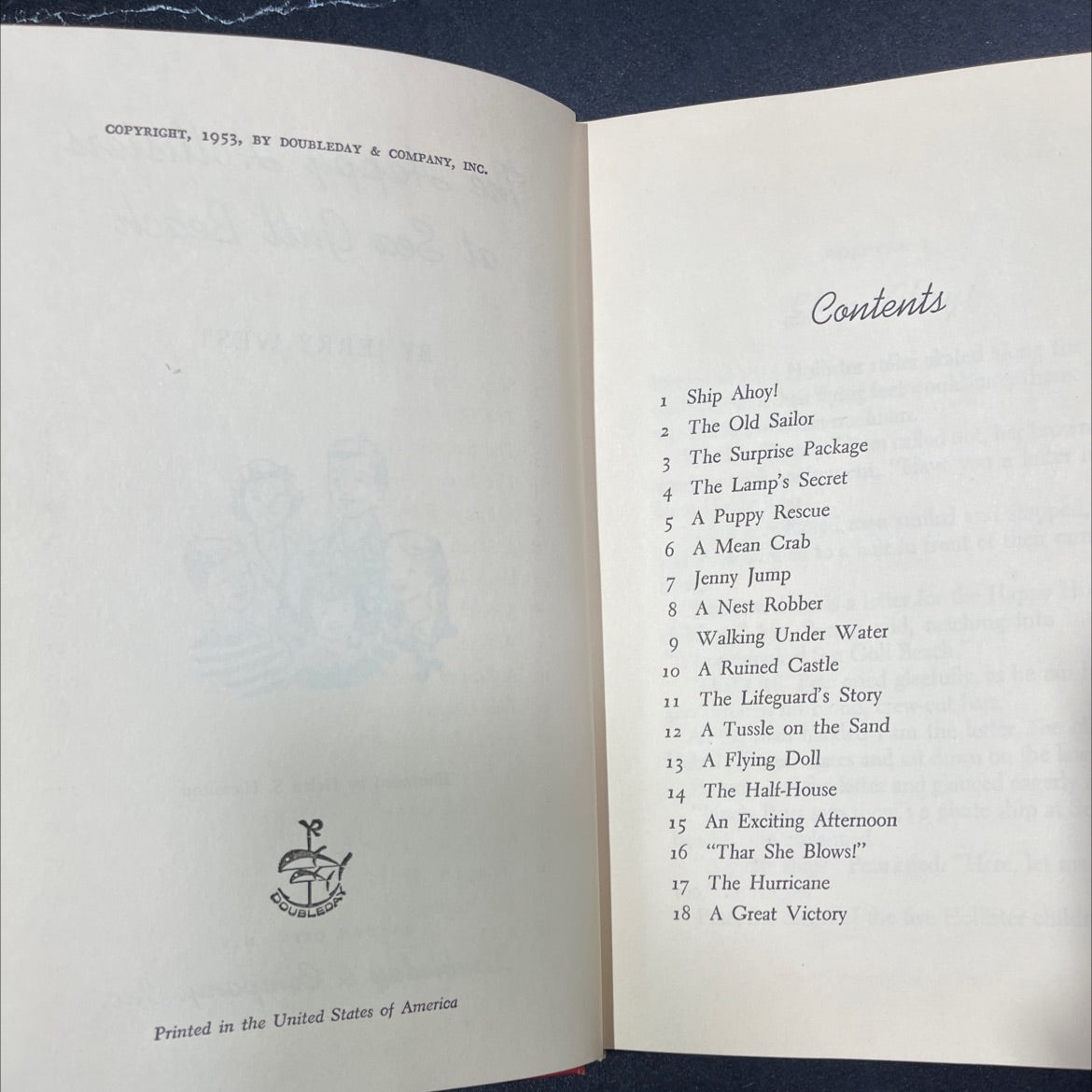 the happy hollisters at sea gull beach book, by jerry west, 1953 Hardcover, Vintage image 3