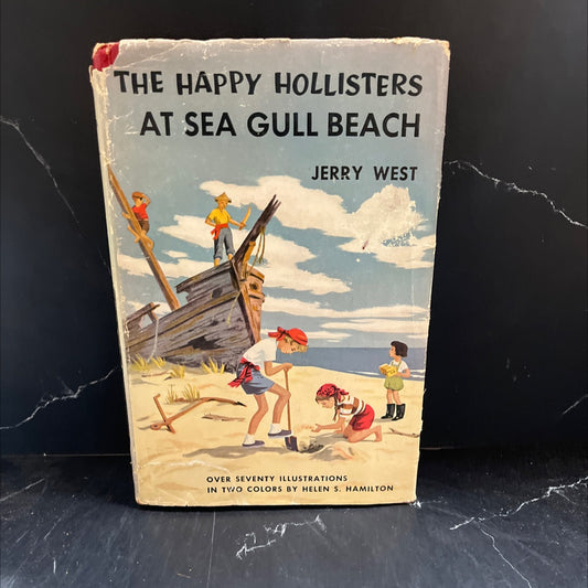 the happy hollisters at sea gull beach book, by jerry west, 1953 Hardcover image 1