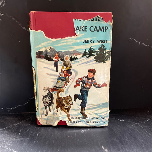 the happy hollisters at snowflake camp book, by jerry west, 1954 Hardcover image 1