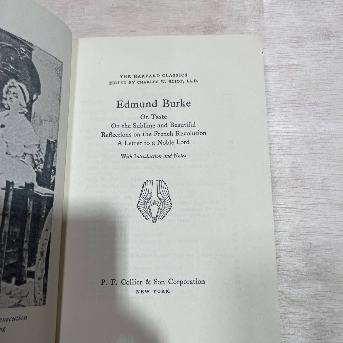 the harvard classics: edmund burke book, by edmund burke, 1937 Leather image 2
