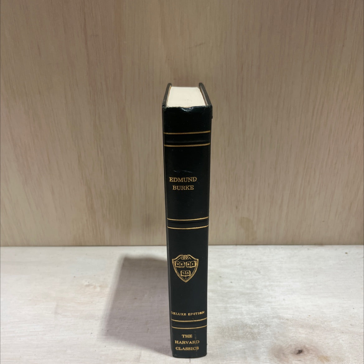 the harvard classics: edmund burke book, by edmund burke, 1937 Leather image 4