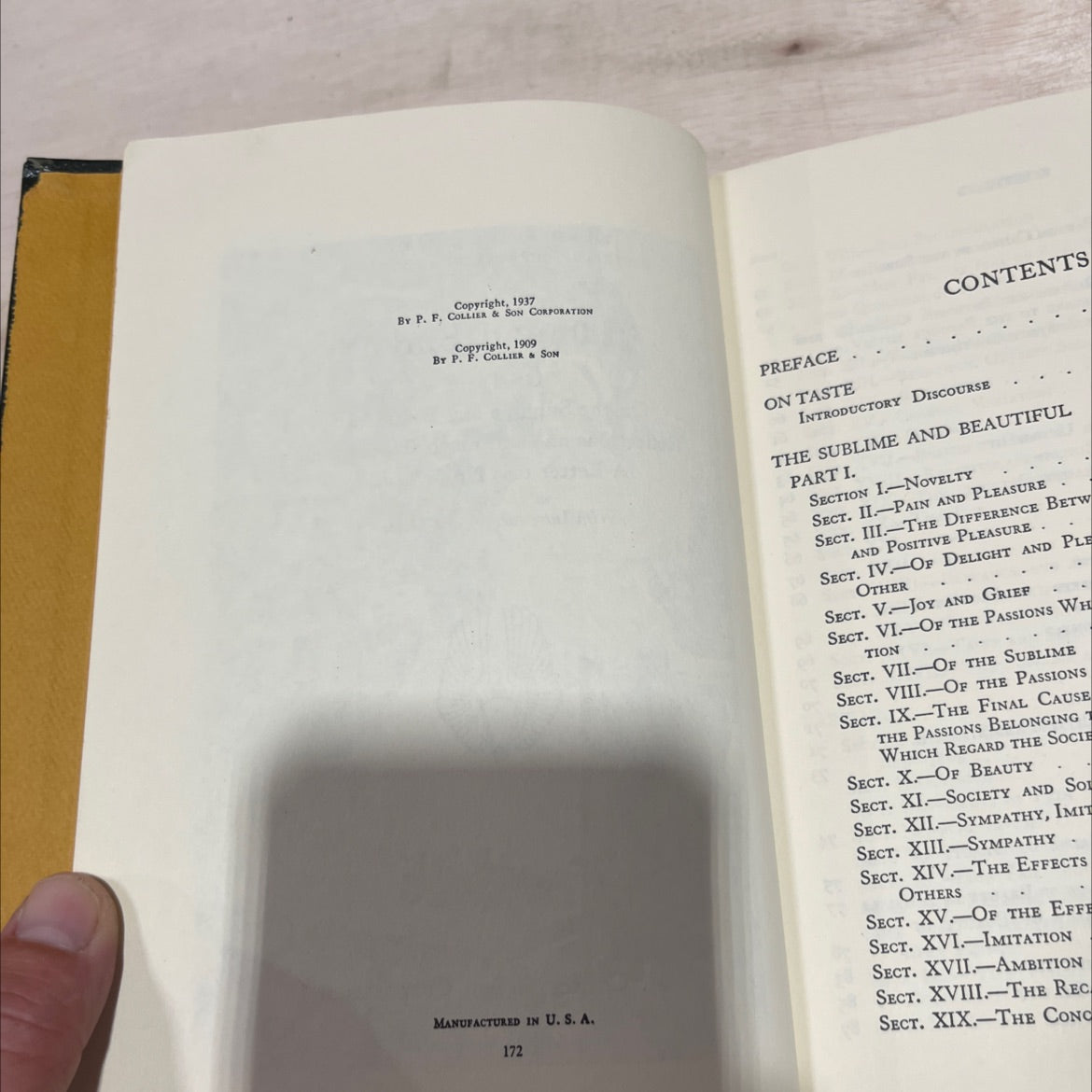 the harvard classics: edmund burke book, by edmund burke, 1937 Leather image 3