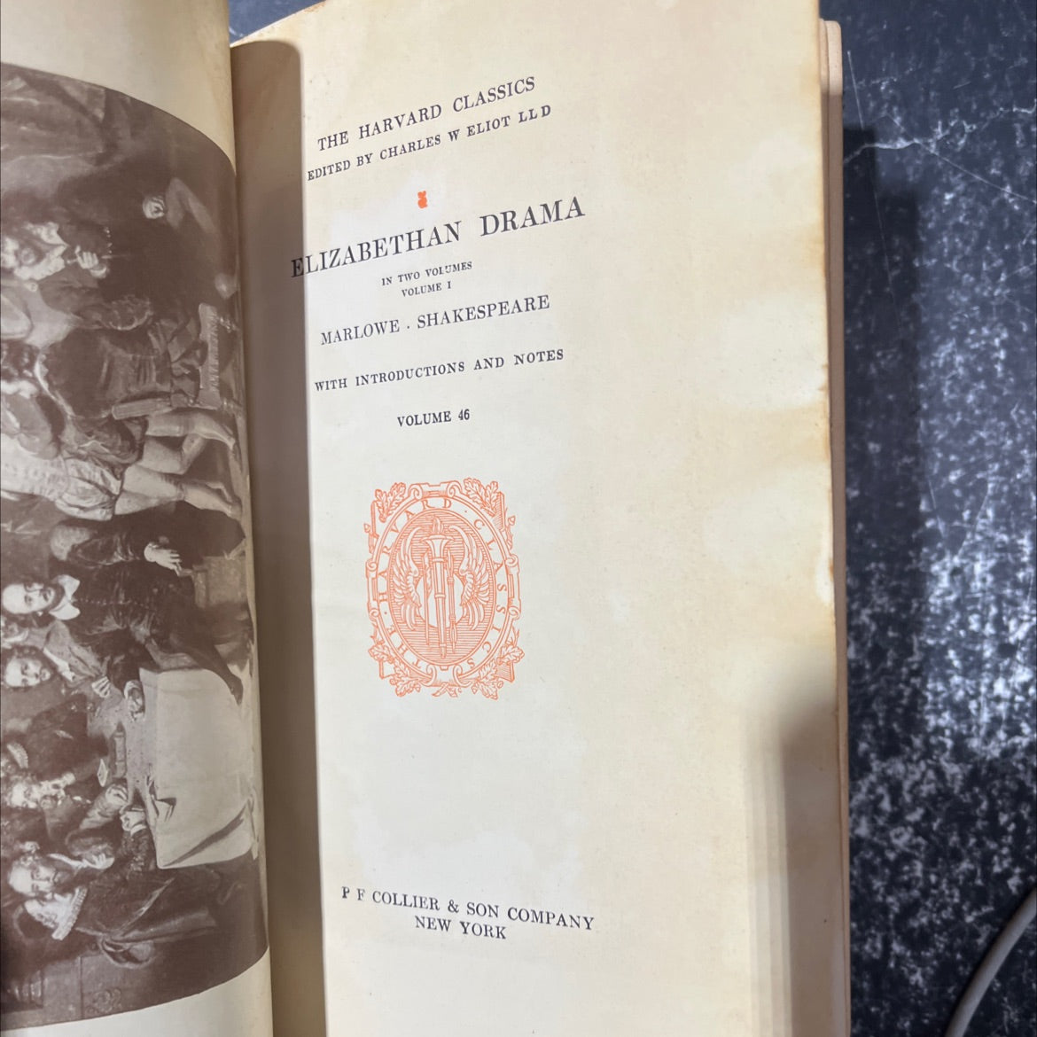 the harvard classics elizabethan drama in two volumes volume i marlowe shakespeare book, by charles w eliot, 1910 image 2