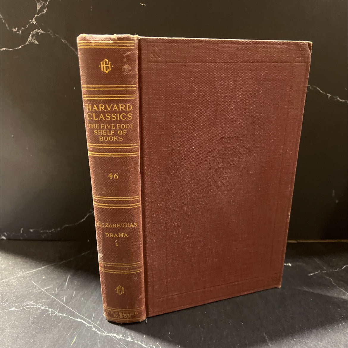 the harvard classics elizabethan drama in two volumes volume i marlowe shakespeare book, by charles w eliot, 1910 image 1