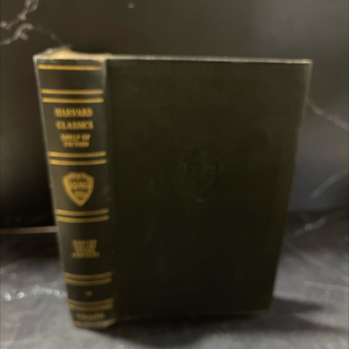 the harvard classics shelf of fiction book, by charles w eliot, 1917 Hardcover, Antique image 1