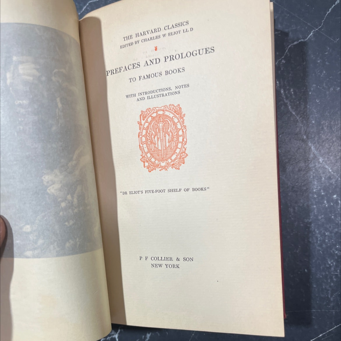 the harvard classics book, by charles w eliot, 1910 Hardcover image 2