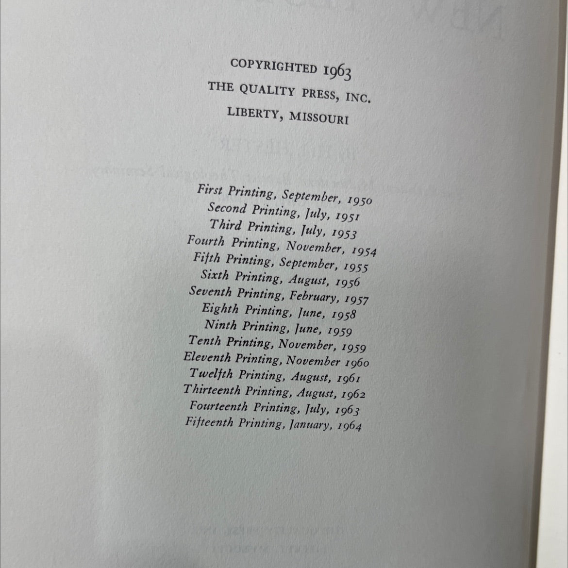 the heart of the new testament book, by h. i. hester, 1964 Hardcover image 3