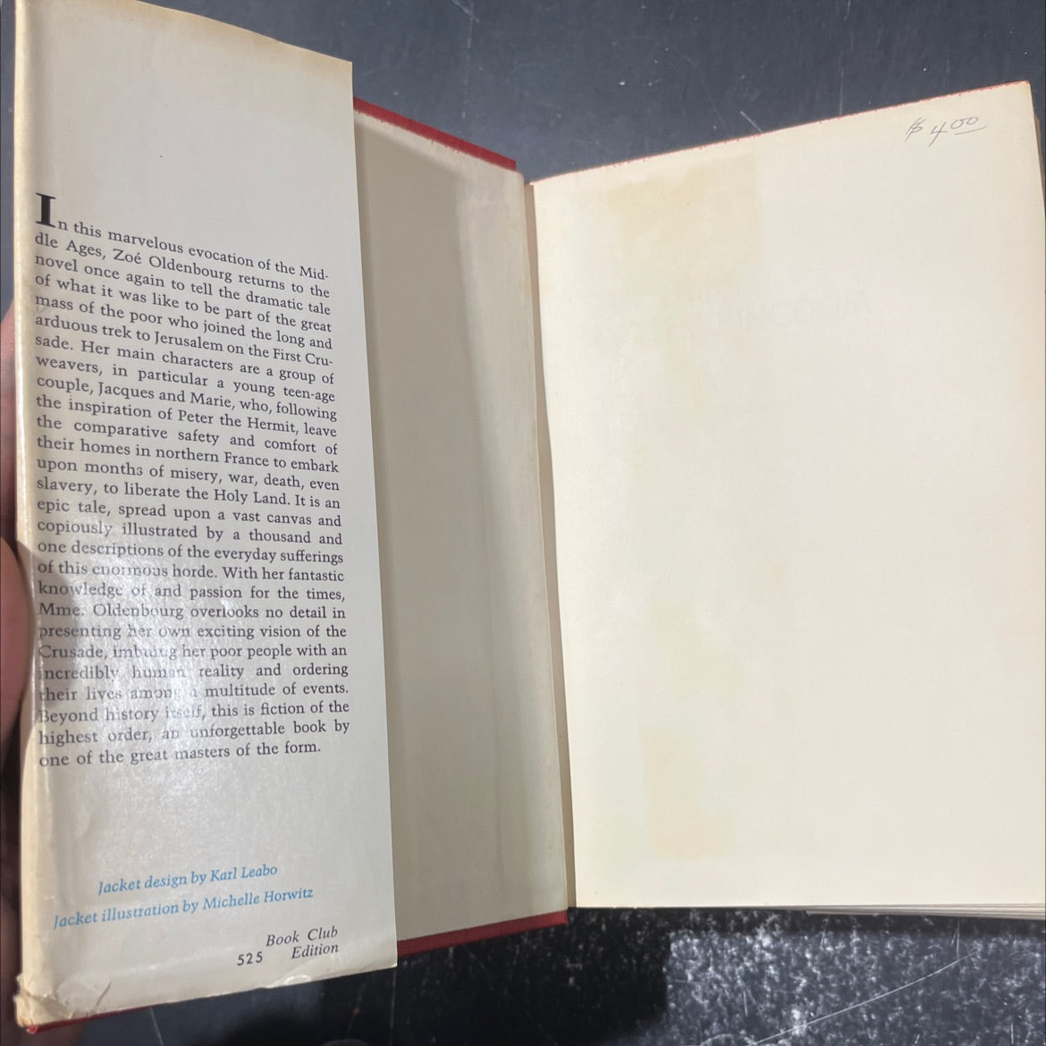 the heirs of the kingdom book, by zoé oldenbourg, 1971 Hardcover image 4