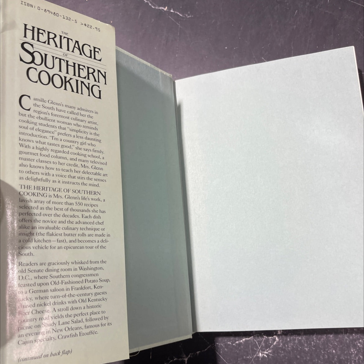 the heritage of southern cooking book, by camille glenn, 1986 Hardcover image 4