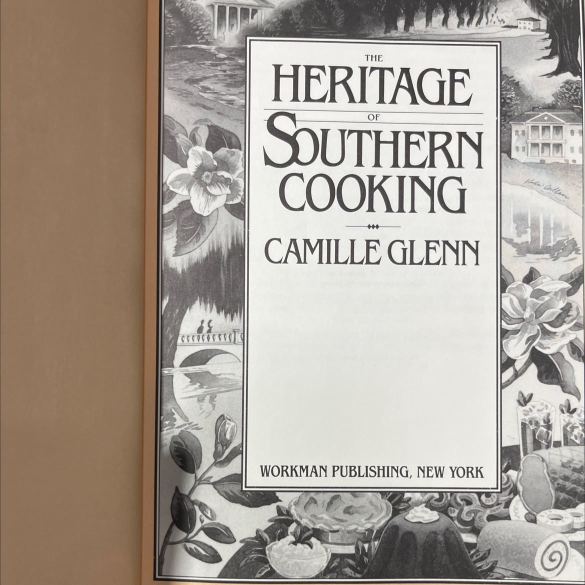 the heritage of southern cooking book, by camille glenn, 1986 Hardcover image 2