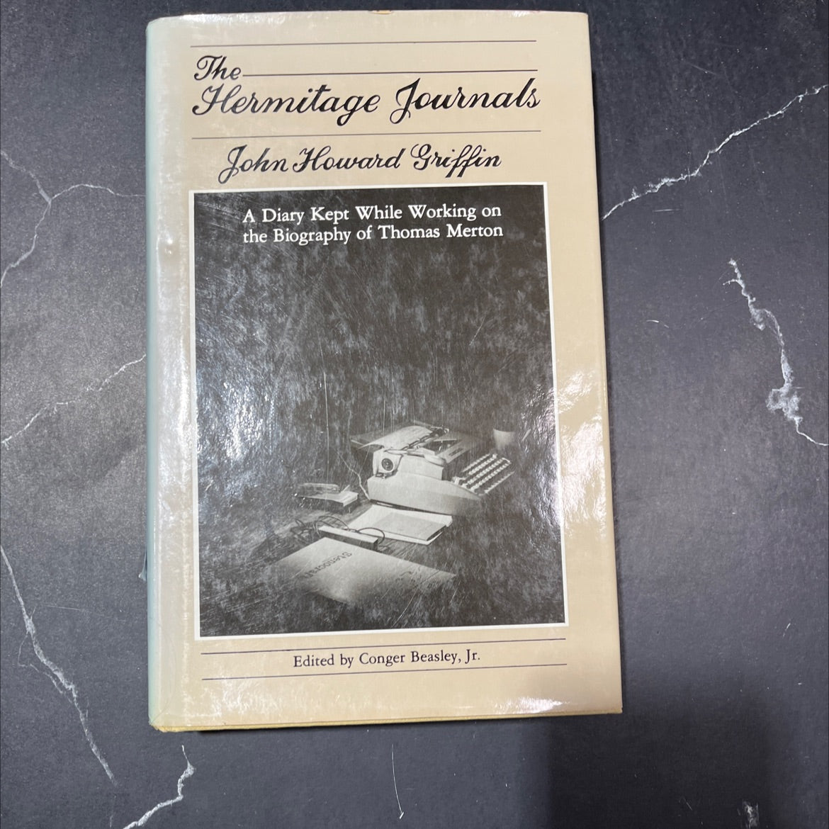 the hermitage journals book, by john howard griffin, 1981 Hardcover image 1