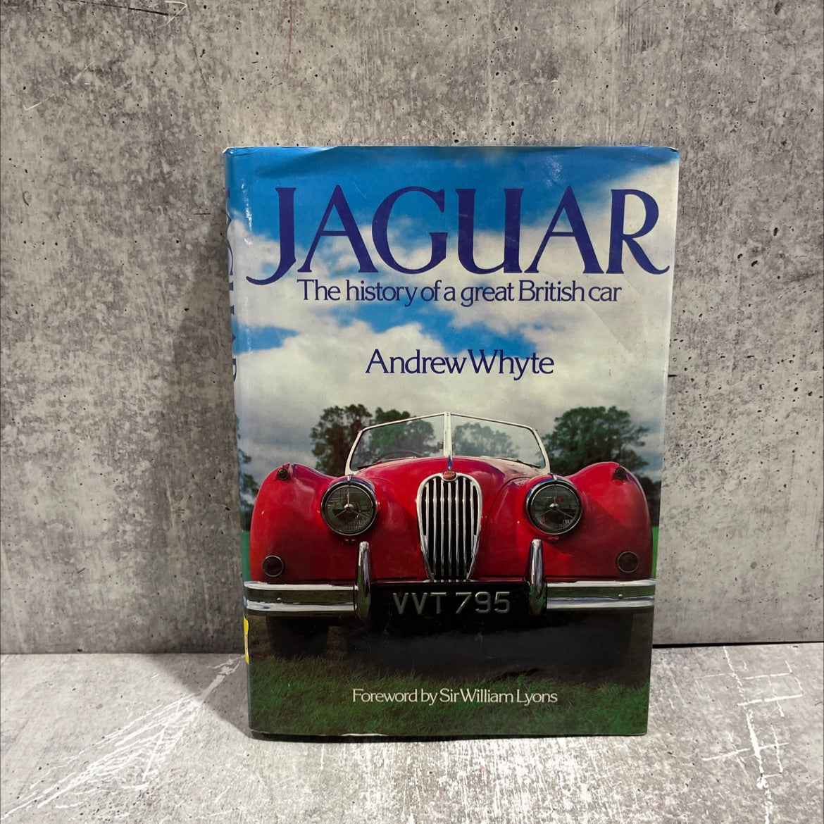 the history of great british car book, by andrew whyte, 1981 Hardcover image 1