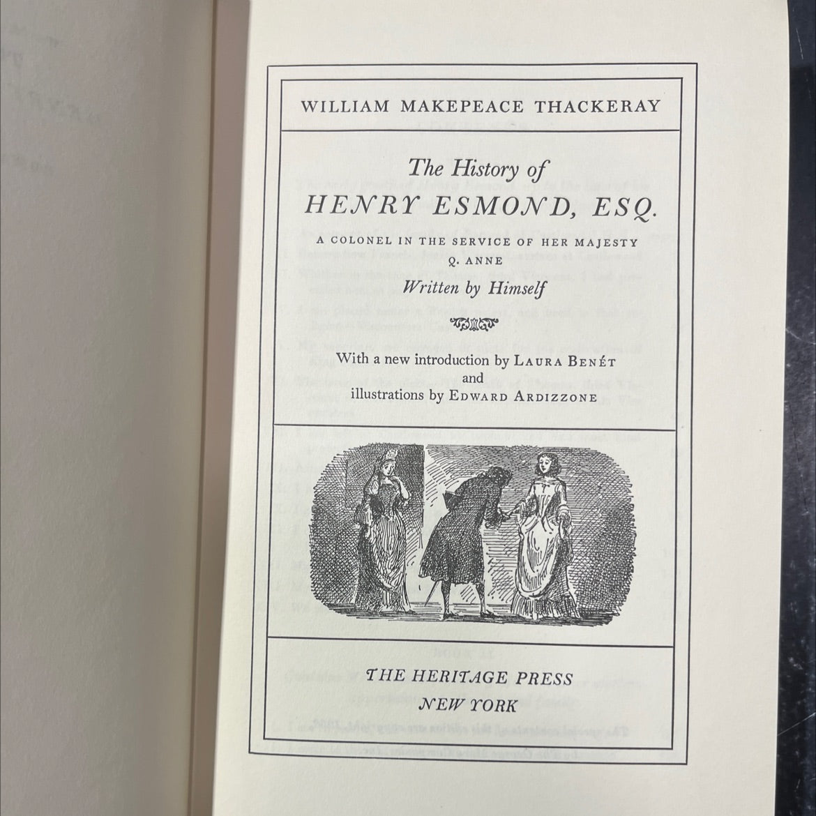 the history of henry esmond, esq. a colonel in the service of her majesty q. anne written by himself book, by william image 2