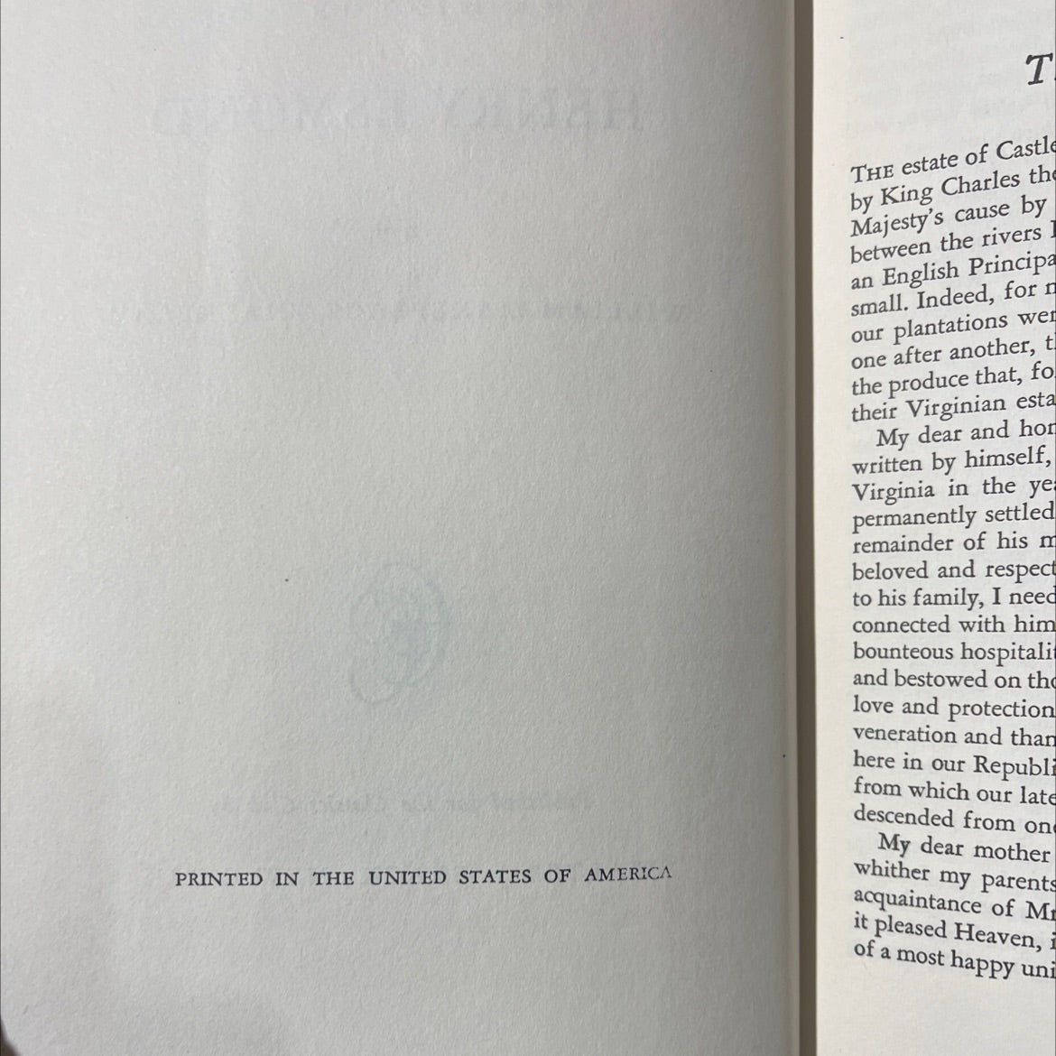 the history of henry esmond book, by william makepeace thackeray, 1970 Hardcover image 3