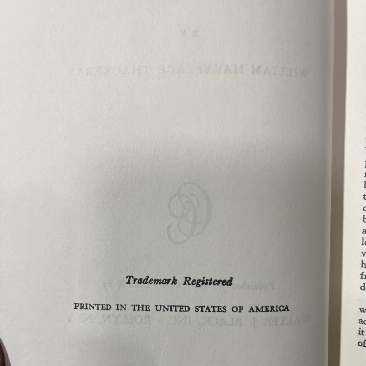 the history of henry esmond book, by william makepeace thackeray, 1970 Hardcover image 3