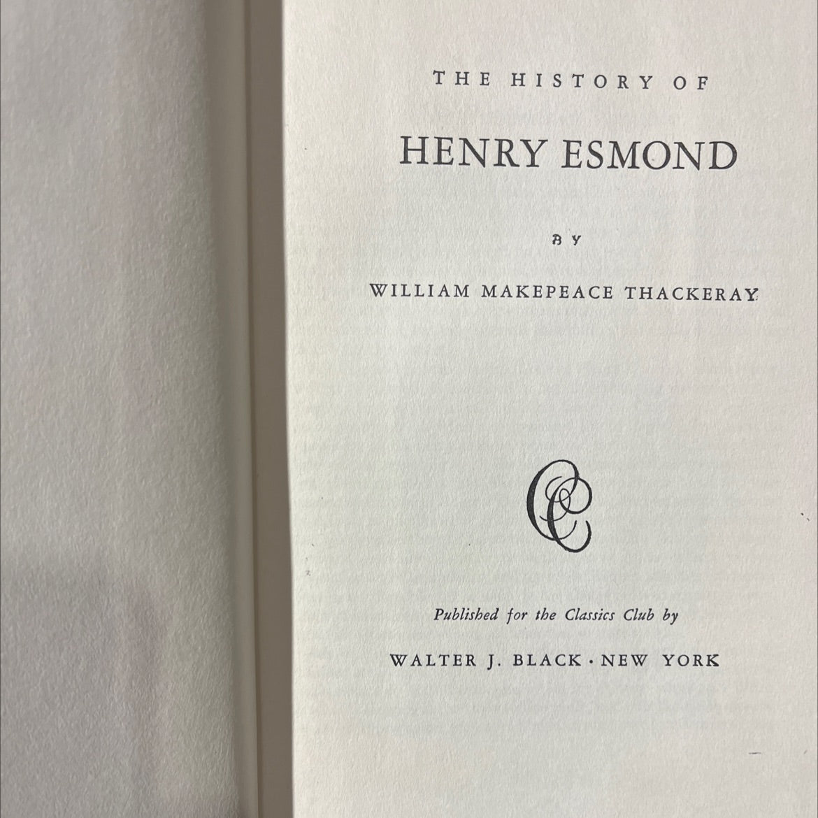 the history of henry esmond book, by william makepeace thackeray, 1970 Hardcover image 2