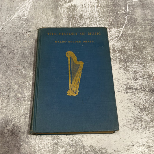 the history of music a handbook and guide for students book, by waldo selden pratt, 1935 Hardcover image 1