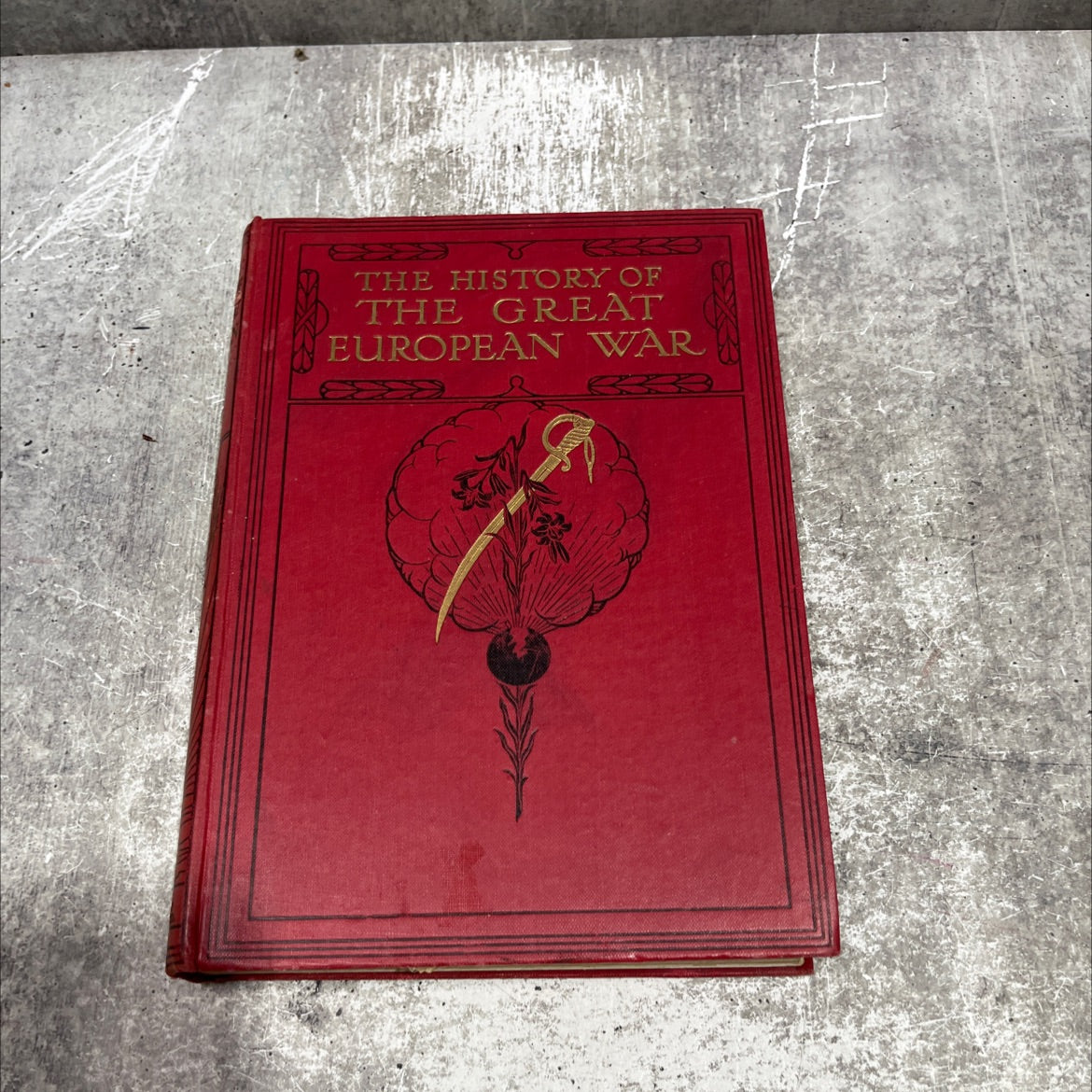 the history of the great european war its causes and effects book, by w. stanley macbean knight, 1977 Hardcover image 1