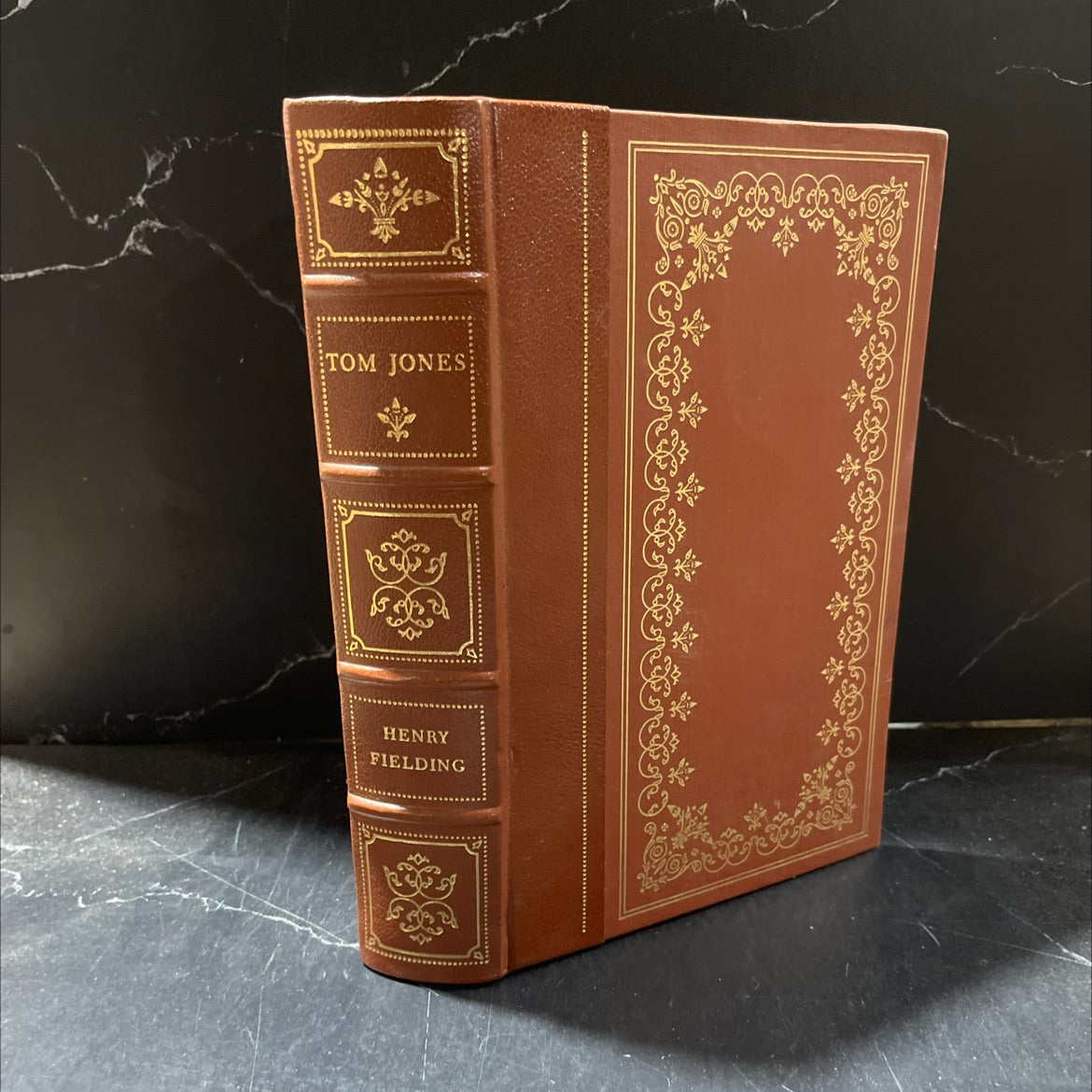 the history of tom jones a foundling book, by henry fielding, 1980 Leather image 1