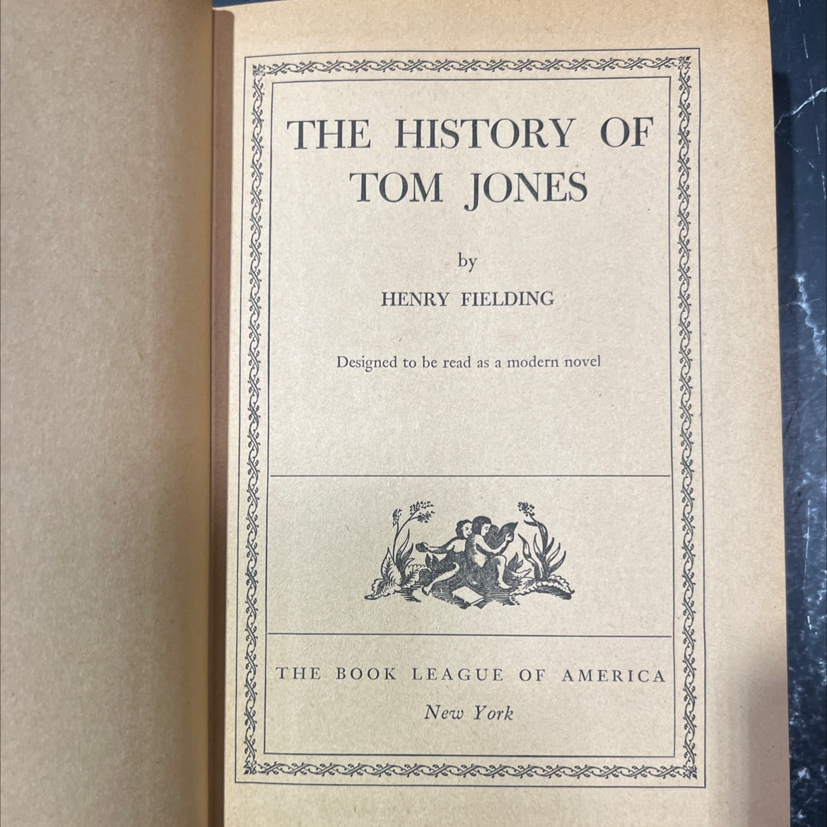 the history of tom jones book, by henry fielding, unknown Hardcover image 2