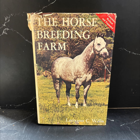 the horse-breeding farm book, by Larryann C. Willis, 1985 Hardcover image 1