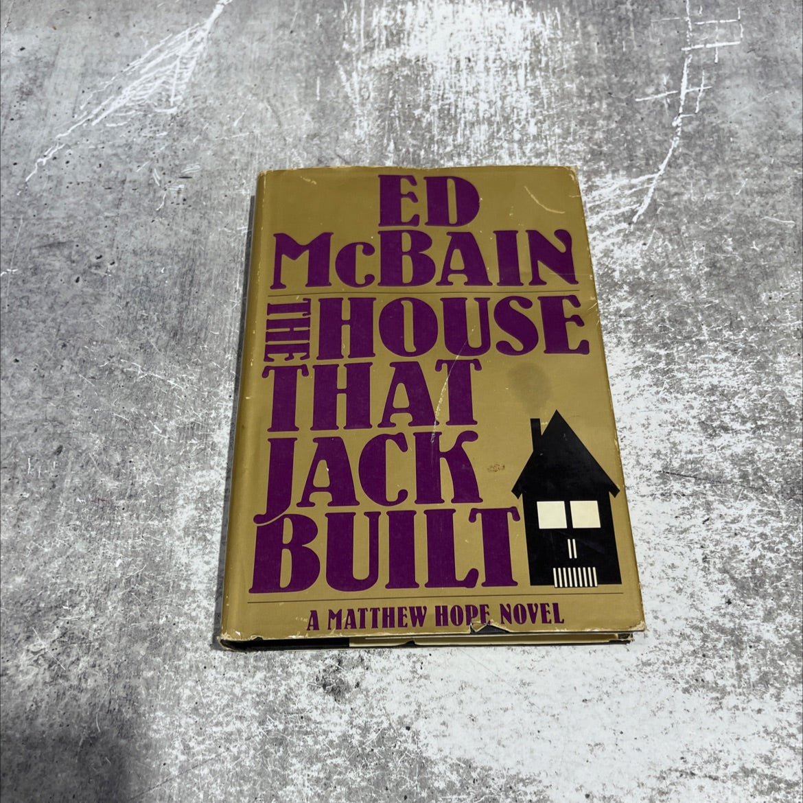 the house that jack built book, by ed mcbain, 1988 Hardcover image 1