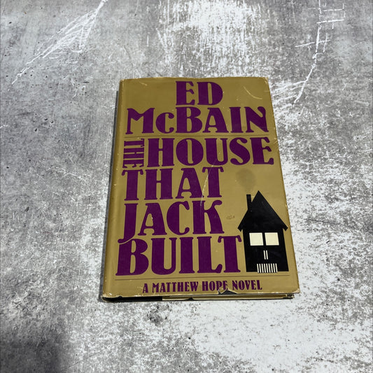 the house that jack built book, by ed mcbain, 1988 Hardcover image 1