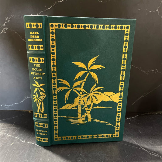 the house without a key book, by Earl Derr Biggers, 1952 Leather image 1