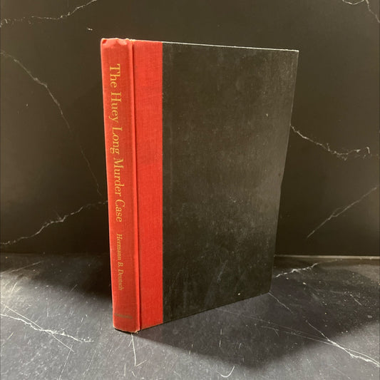 the huey long murder case book, by hermann b. deutsch, 1963 Hardcover image 1