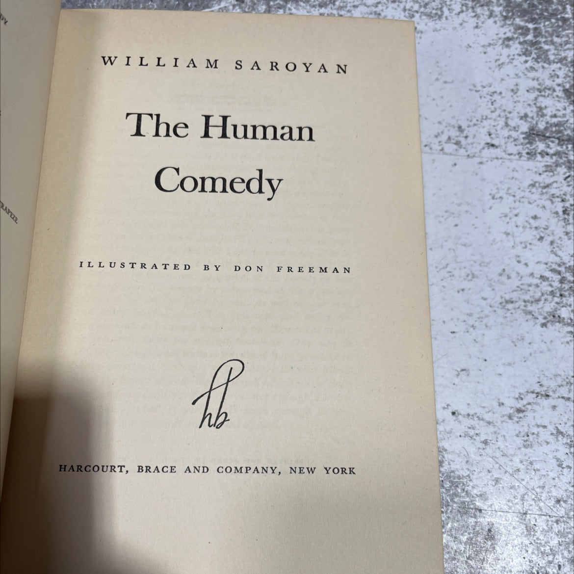 the human comedy book, by william saroyan, 1943 Hardcover image 2