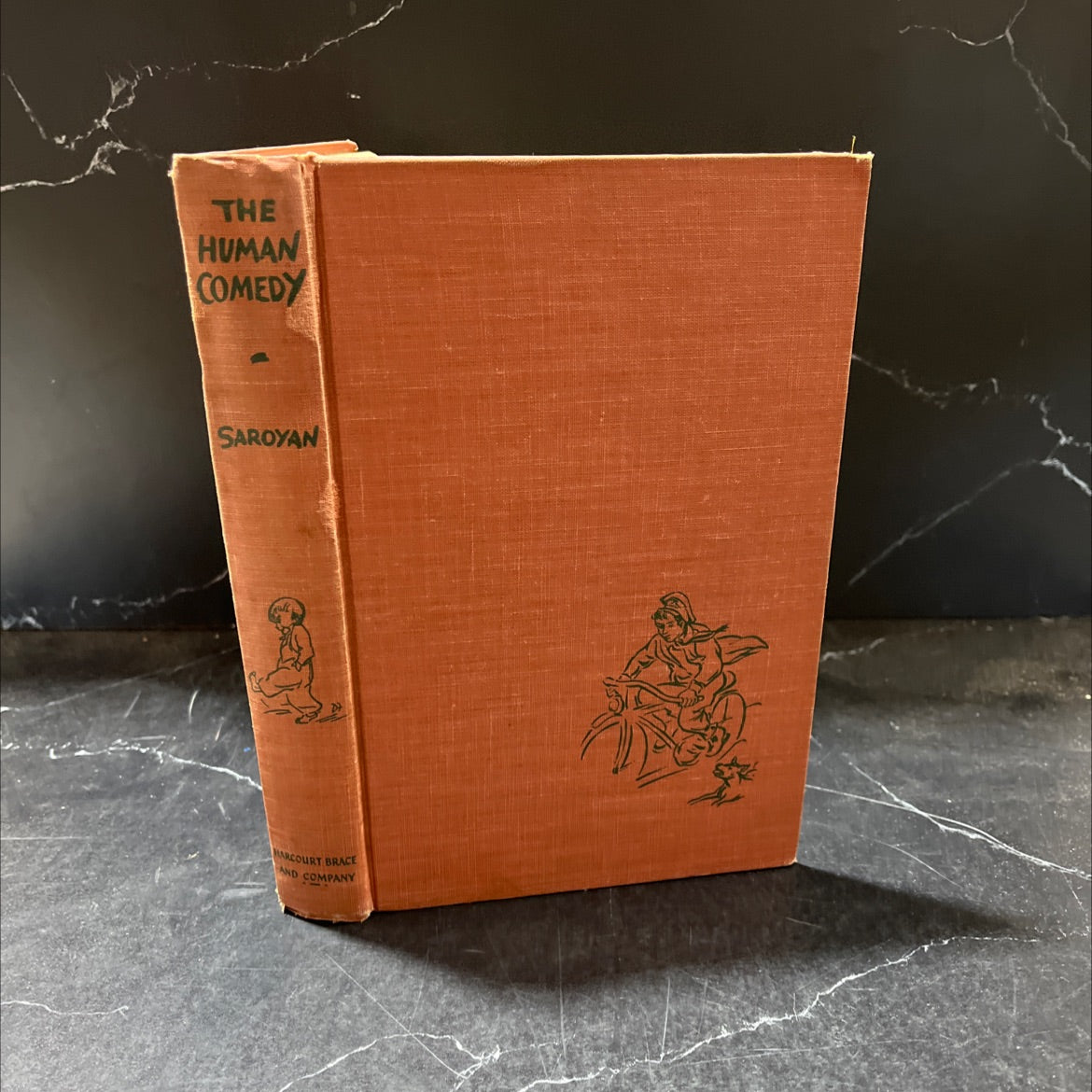 the human comedy book, by william saroyan, 1943 Hardcover image 1