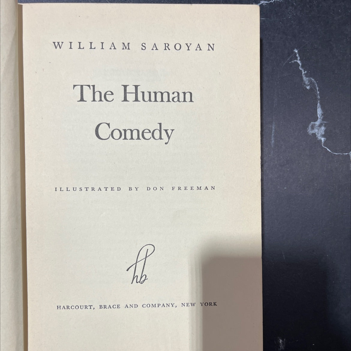 the human comedy book, by william saroyan, 1943 Hardcover image 2