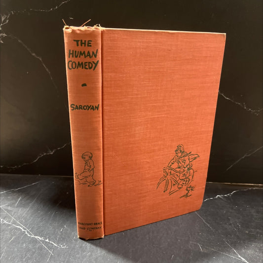 the human comedy book, by william saroyan, 1943 Hardcover image 1