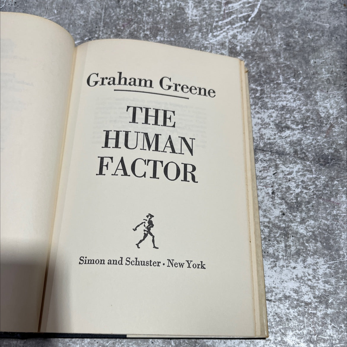 the human factor book, by Graham Greene, 1978 Hardcover image 2