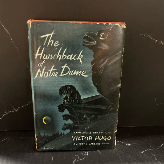 the hunchback of notre dame book, by victor hugo, 1970 Hardcover image 1