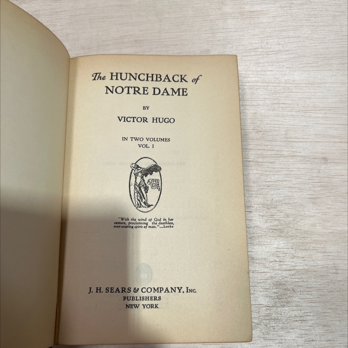 the hunchback of notre dame book, by victor hugo, 1970 Hardcover image 2