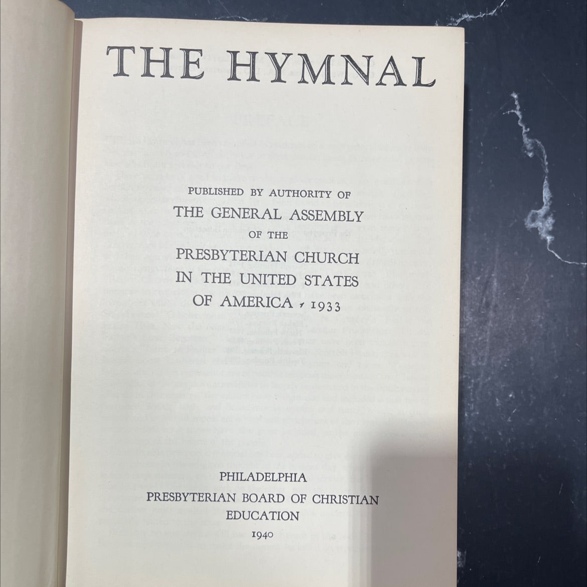 the hymnal published by authority of the general assembly of the presbyterian church in the united states of america image 2