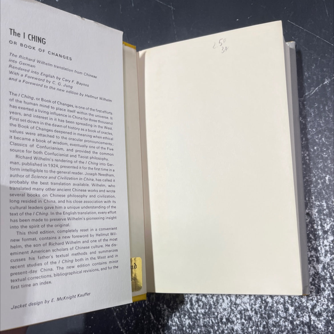 the i ching or book of changes book, by richard wilhelm, 1967 Hardcover image 4