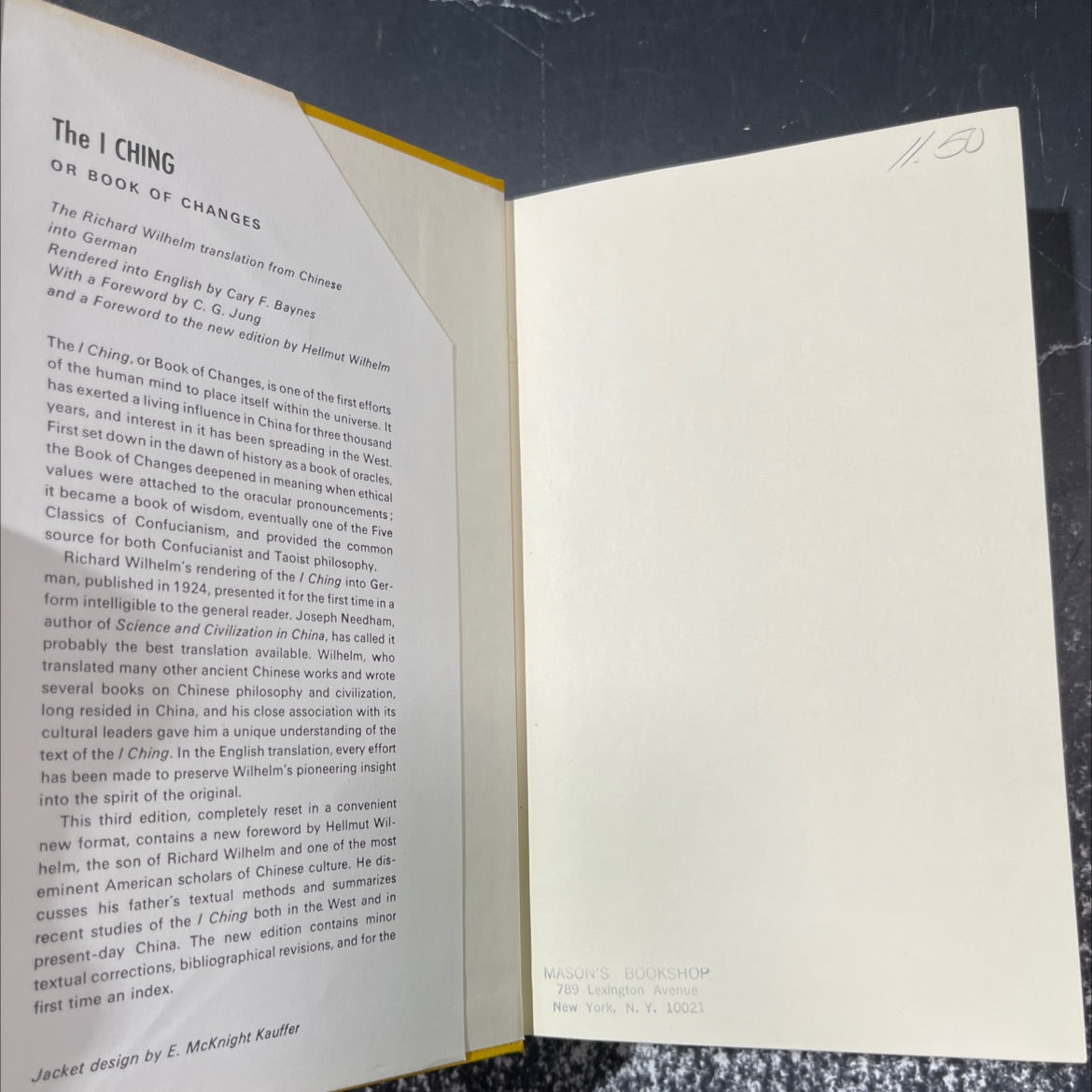 the i ching or book of changes book, by richard wilhelm, 1977 Hardcover image 4