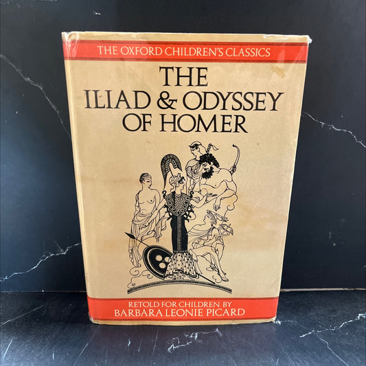 the iliad & odyssey of homer retold for children book, by barbara leonie picard, 1986 Hardcover image 1